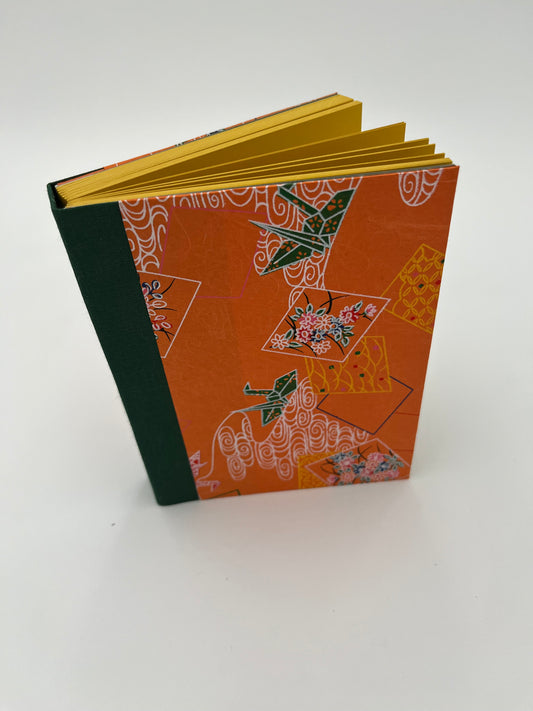 Orange Origami Journal