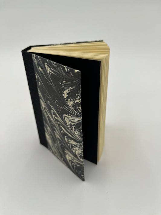 Black and White Marbled Journal